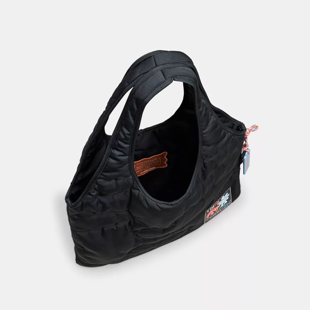 Coachtopia Loop Flat Tote with Cloud Quilting - Picture 2 of 7